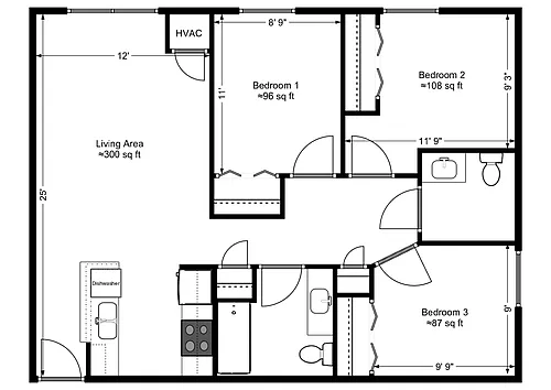 Floor plan K