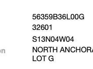 Lg B36 Trail On Point Mackenzie, Wasilla, AK 99623