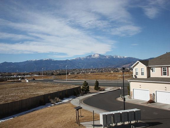 Pikes Peak View from second bedroom window
