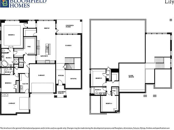 Lily I Floor Plan