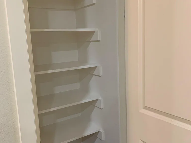 Hallway linen closet