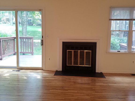 Living Room With Fireplace