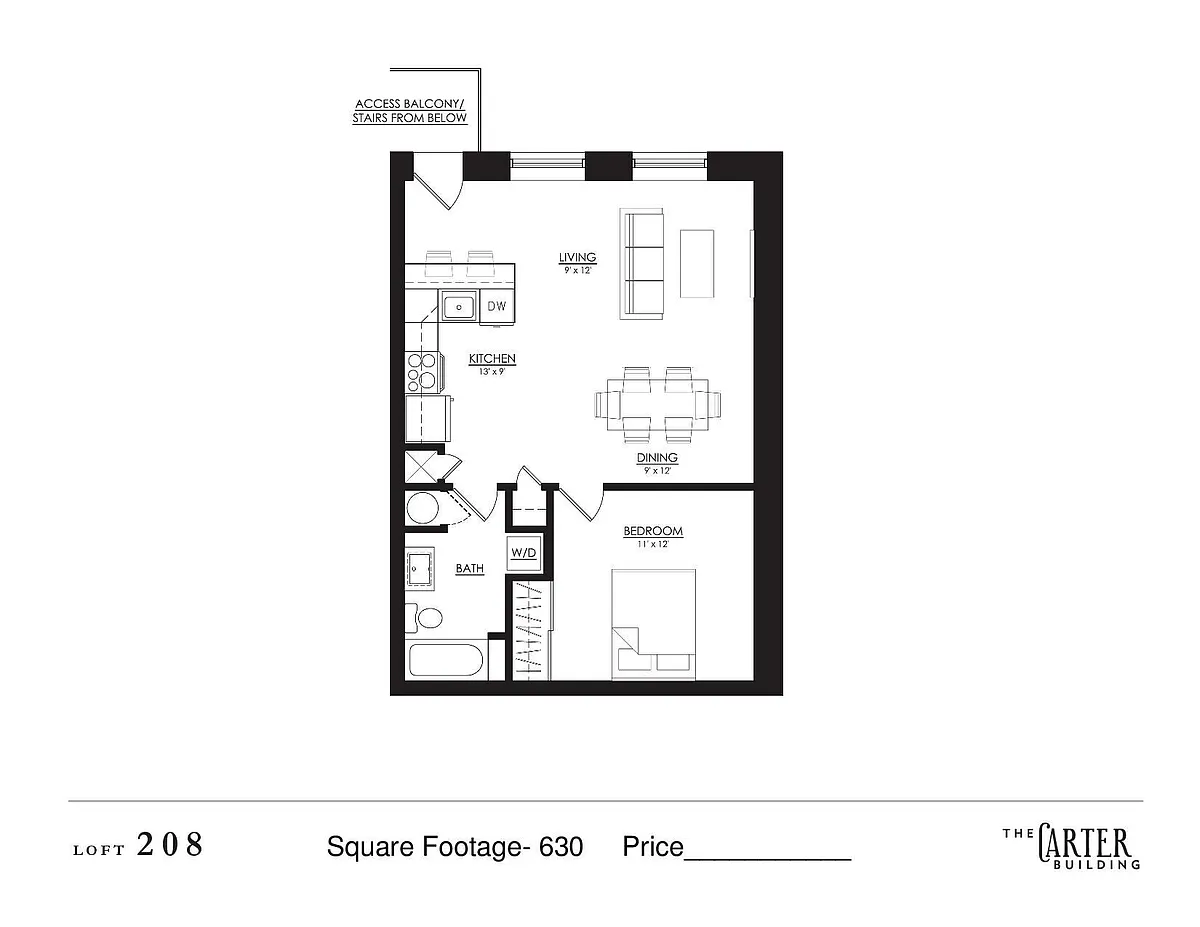 Floor plan Bank-208