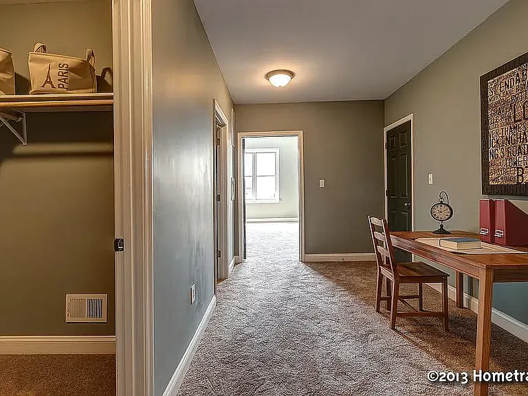 Master bedroom hallway
