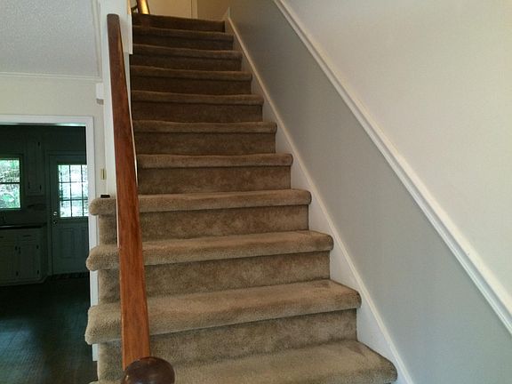 Stairway to upstairs bedrooms 