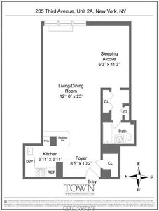 205 3rd Ave APT 2A, New York, NY, 10003