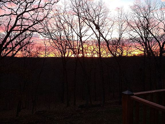 Ozark Mountain Sunrise View