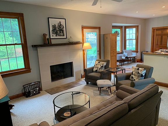 hearth room, open to kitchen