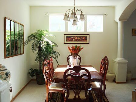 Another beautiful living room with a lot of natural light.