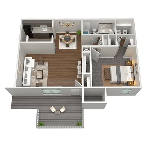 Floor plan A2 - Lakeside