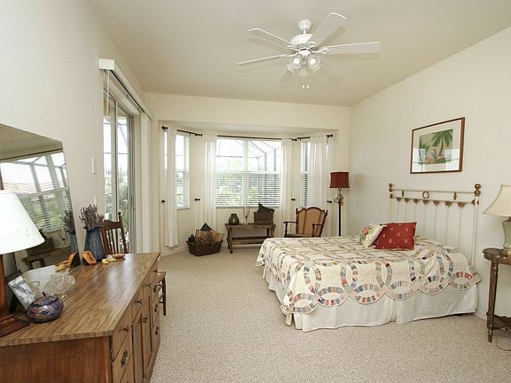 Generously sized master suite 