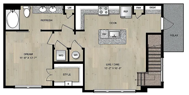 Floor plan CH1