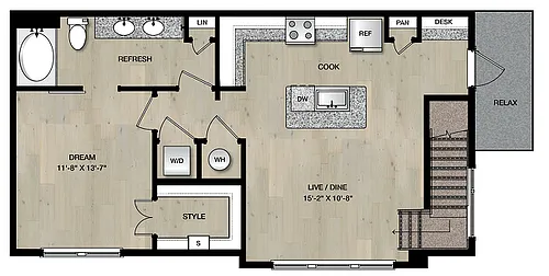 Floor plan CH1