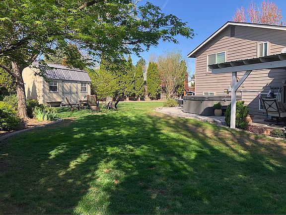 Private backyard