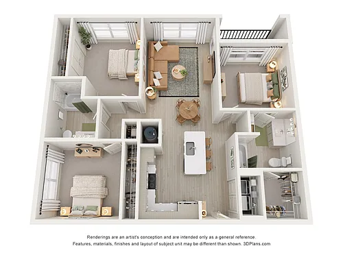 Floor plan C1