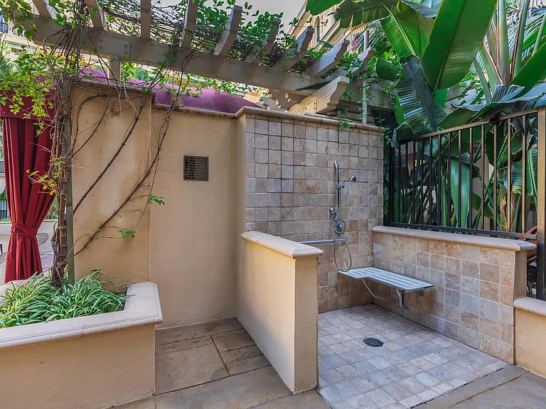 Outdoor Pool Shower