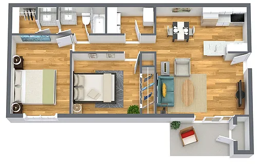 Floor plan Shelby