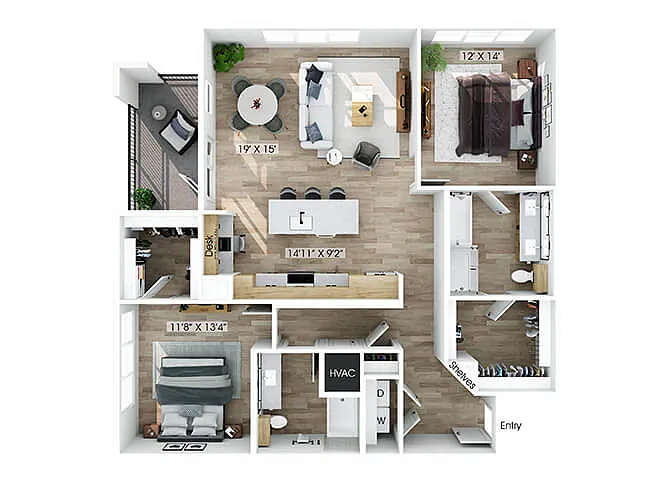 Floor plan B4