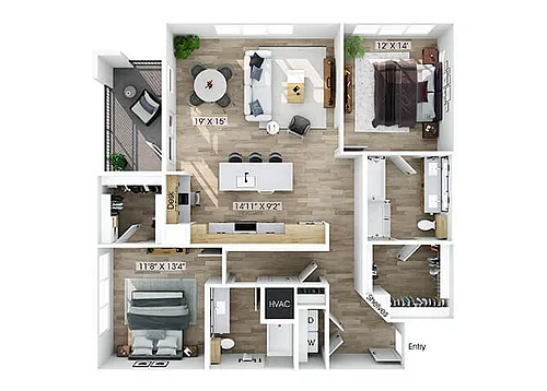 Floor plan B4