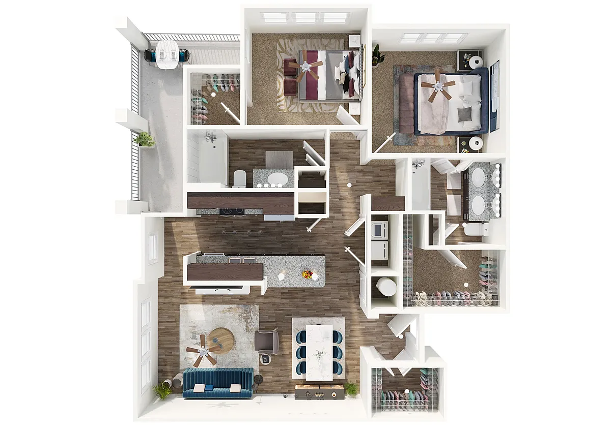 Floor plan B72