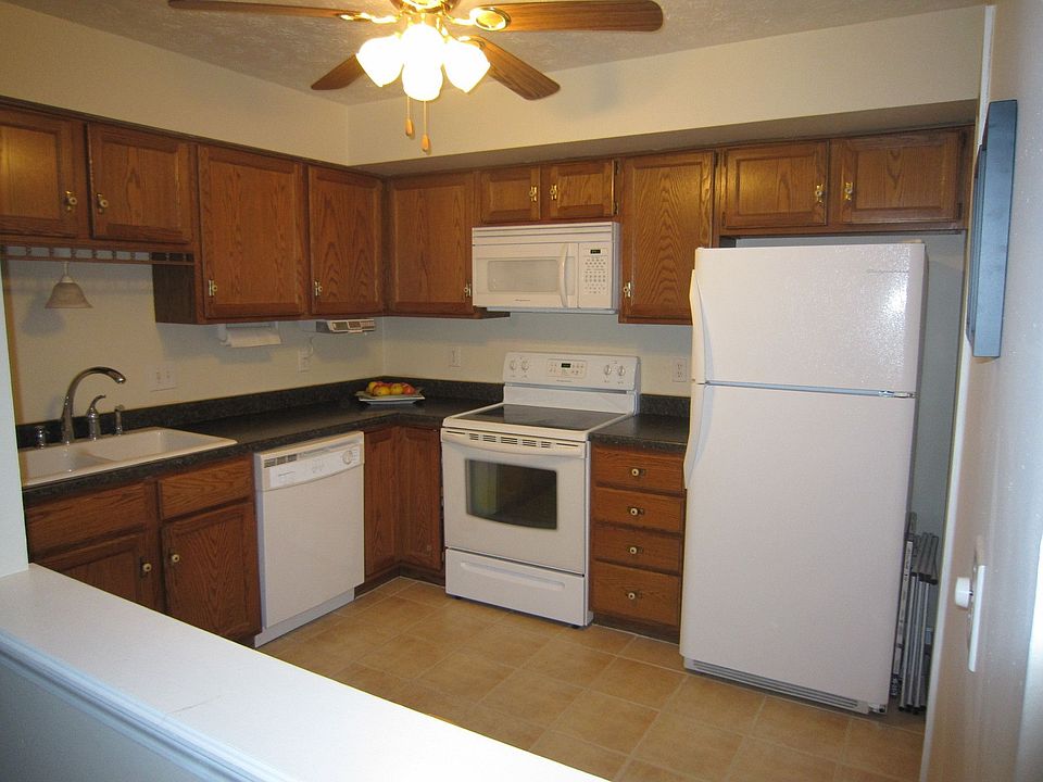Kitchen, with attached laundry