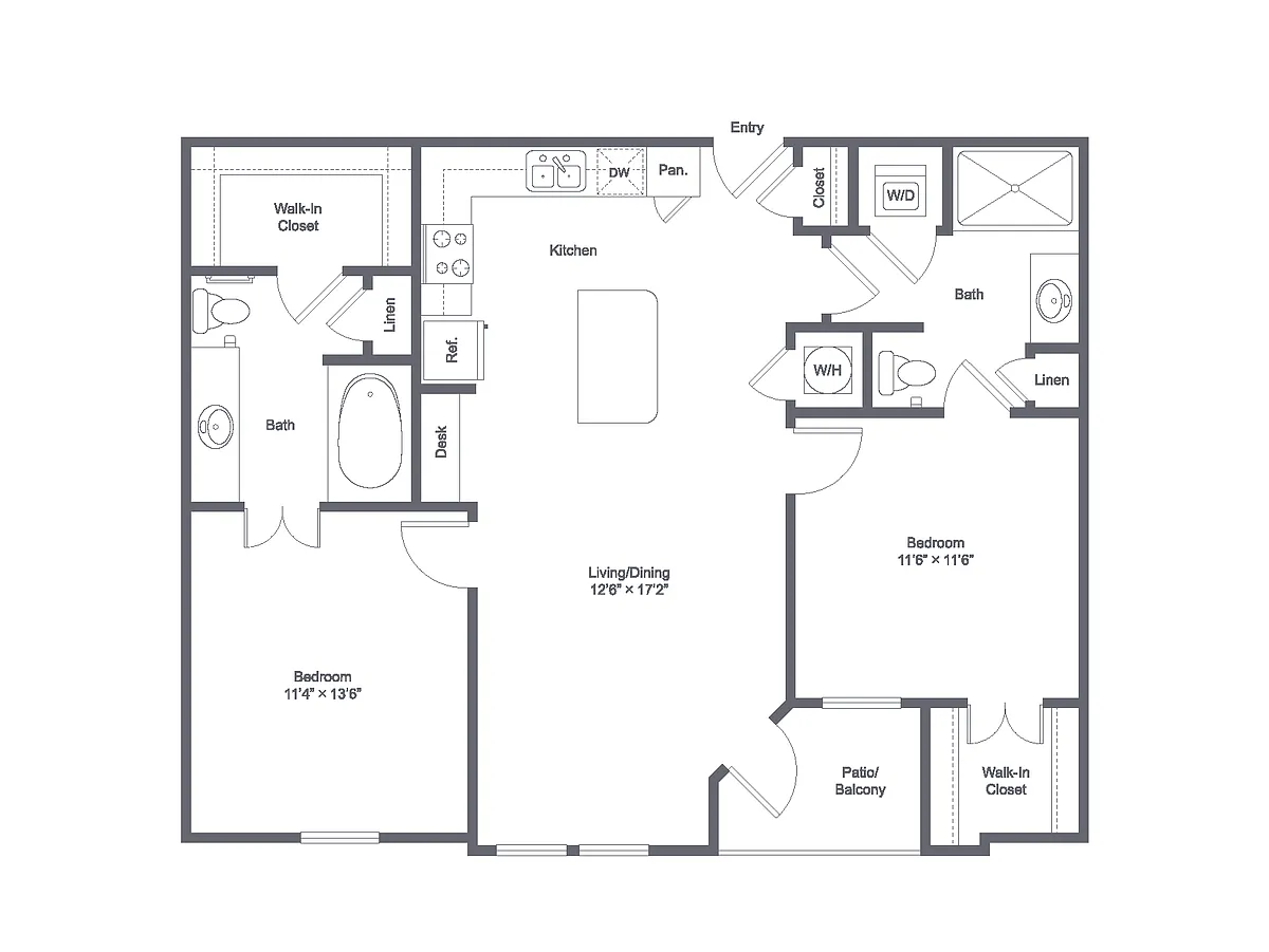 Floor plan B1