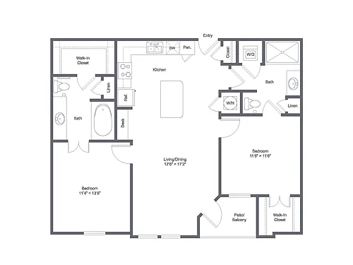 Floor plan B1