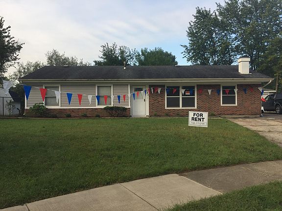 Front of house but a new paved driveway was put in since this picture