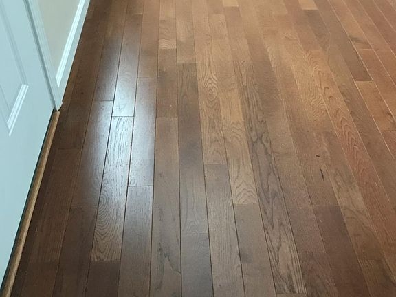 Wood Floors in Living Room