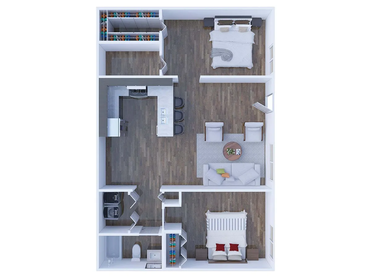 Floor plan B1