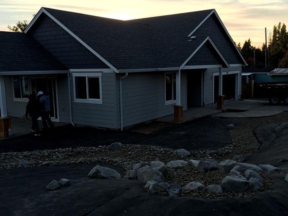 Landscaping going in