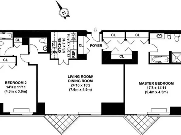 100 United Nations Plz APT 39C, New York, NY 10017