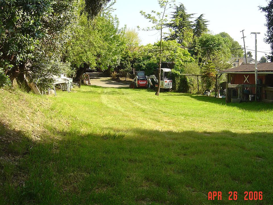 back yard area