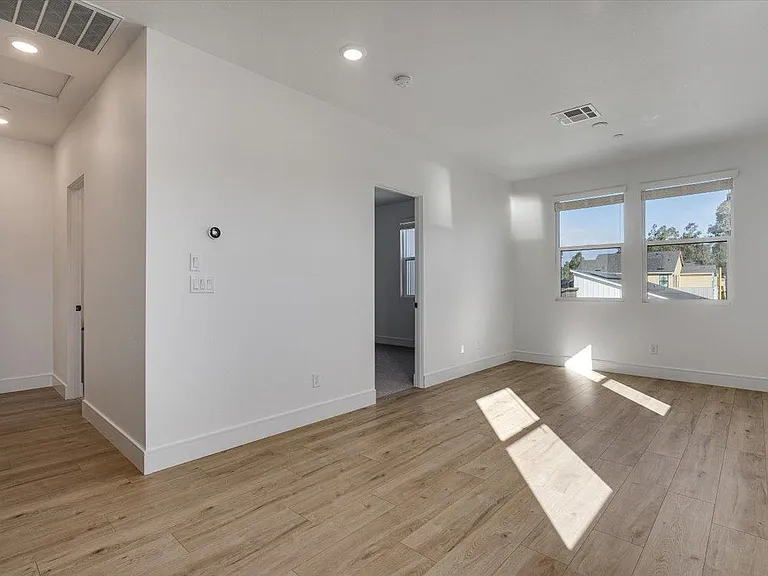 ADU entry and living room