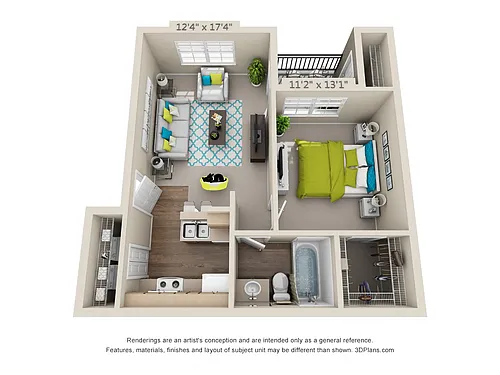 Floor plan A1