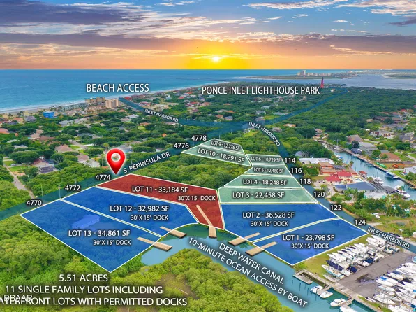 4774 S Peninsula Dr, Pt Orange, FL 32127