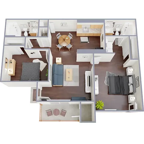Floor plan B3
