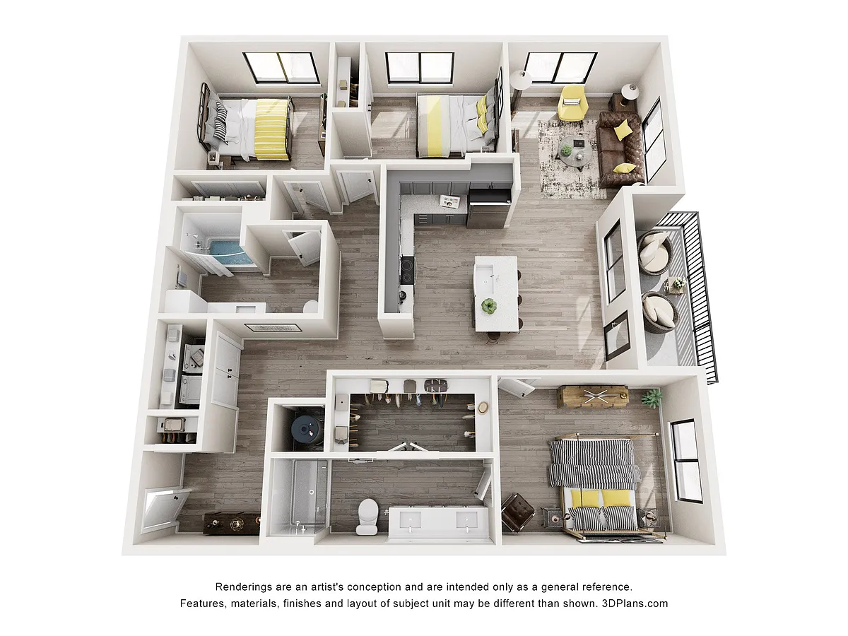 Floor plan The Chandler