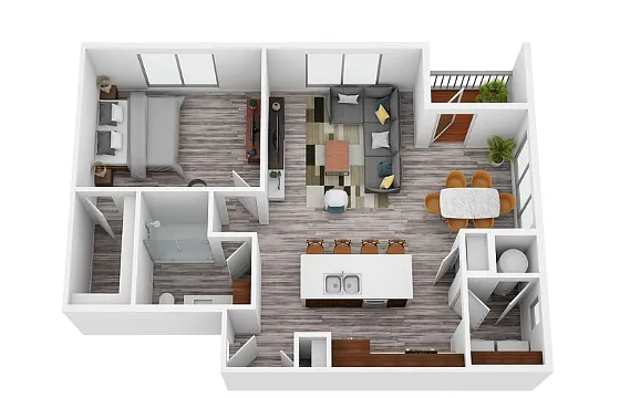 Floor plan The Morgan
