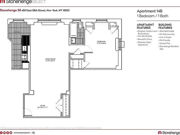 2nd image of 400 E 58th St APT 14B