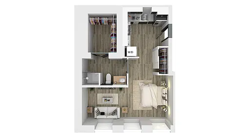 Floor plan Industrial Studio