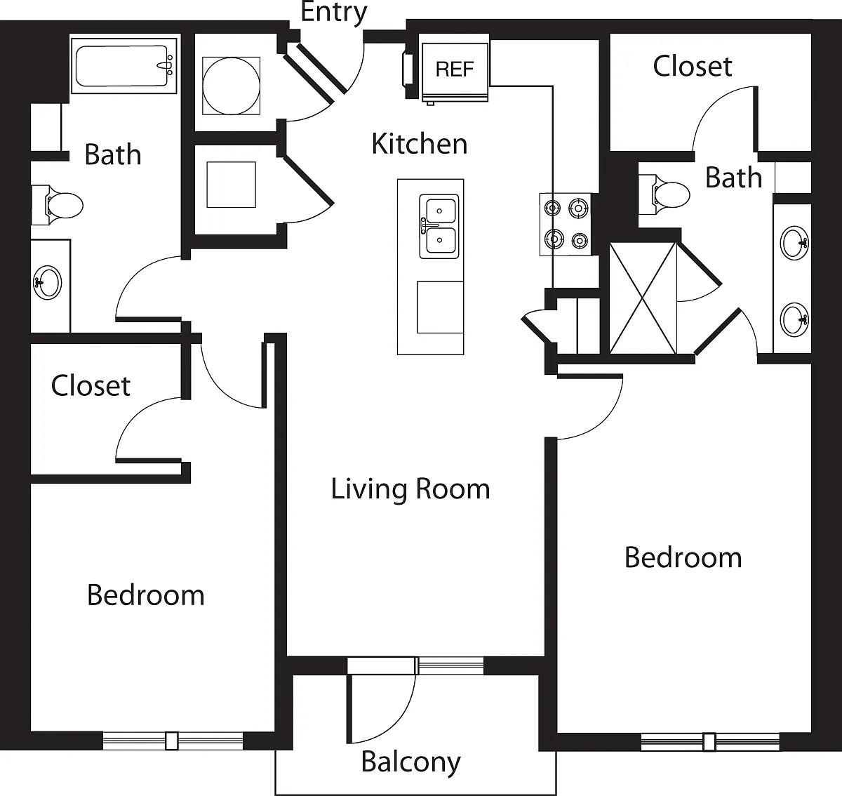 Floor plan B1