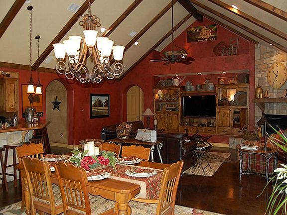 View of eating area overlooking the Family room