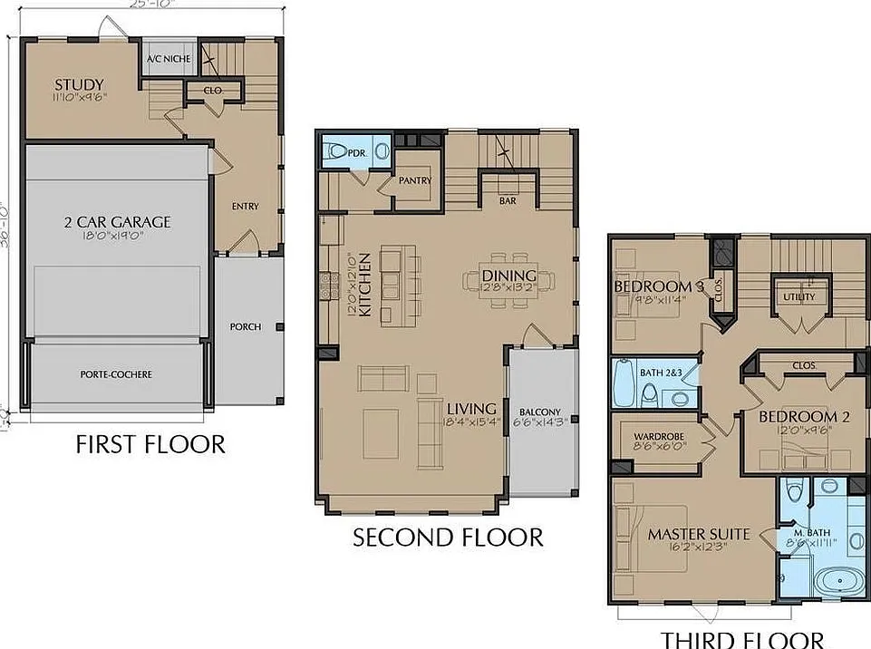 3 bed, 2.5 bath, 2096 sqft, $2,950 — Photo 2