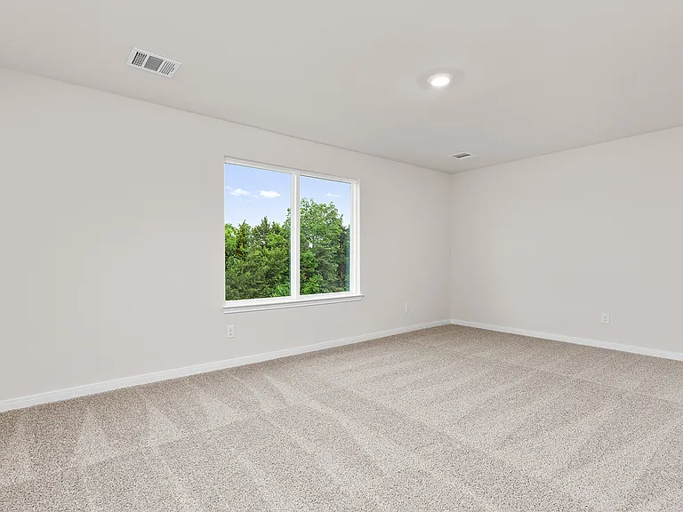 The secondary bedrooms are a great space for a children's bedrooms, a guest room or an at home office.
