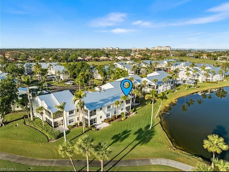 Overhead view of the building with our unit