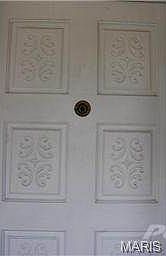 Original Wood Carved Front Door