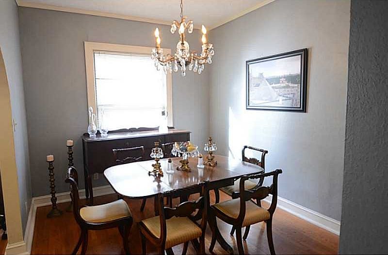 Dining RM with wood floor