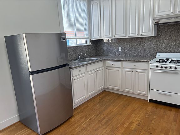 New stainless steel fridge