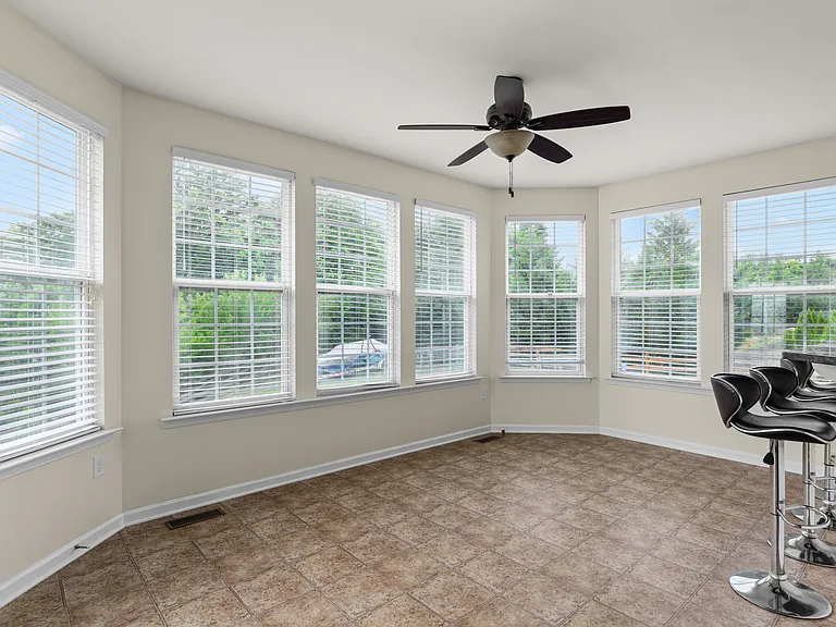 Breakfast Area - shown unfurnished